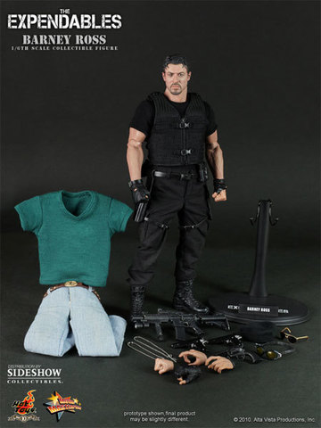 Фигурка Сильвестр Сталлоне из фильма Неудержимые Hot Toys