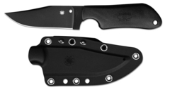 Фото Нож Spyderco Street Beat FB15PBBK, сталь VG-10, рукоять FRN, чёрный