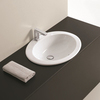 ArtCeram ELL001 01 00 BI*1 Раковина встраиваемая, 59x48, цвет: белый