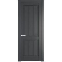 Межкомнатная дверь эмаль Profil Doors 3.2.1PM графит глухая