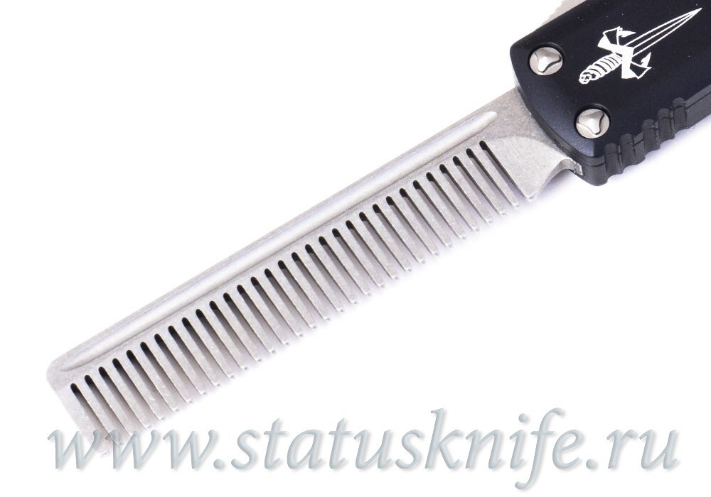 Microtech Tactical Beard Comb Stonewash Fine Tooth Elmax