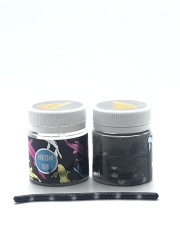 NEON 68 Доширак VIP 90 мм  (8 шт) черный белая точка продажа от 2 шт.