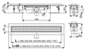 Alcaplast APZ1-850 Душевой лоток