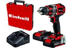 Дрель-шуруповерт 18V Einhell Profi PXC TР-CD 18/50 Li BL б/щ 50Нм 2АКБ 2Ач и ЗУ