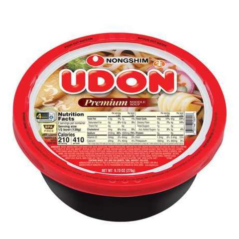 Лапша быстрого приготовления мягкий Удон (чашка), 276 г