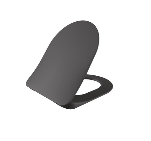 Creavit KC0903.01.0400E Сиденье для унитаза с микролифтом, цвет: антрацит