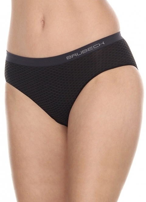 Женские трусы хипстер Brubeck Base Layer графитовые