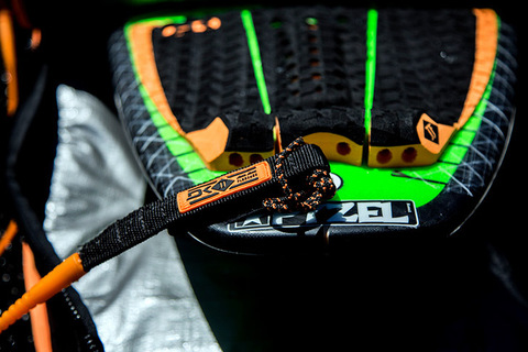 Коврик для серфборда Dakine JOHN JOHN FLORENCE  BLACK/ORANGE