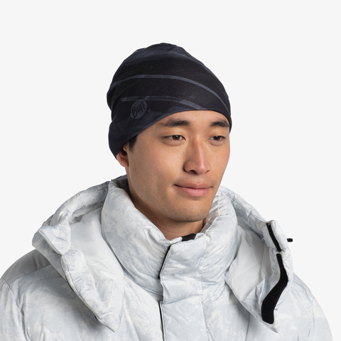 Картинка шапка-бини Buff Hat Microfiber Reversible Raft Black - 2