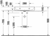 Duravit DuraSquare 2356600079 Раковина мебельная