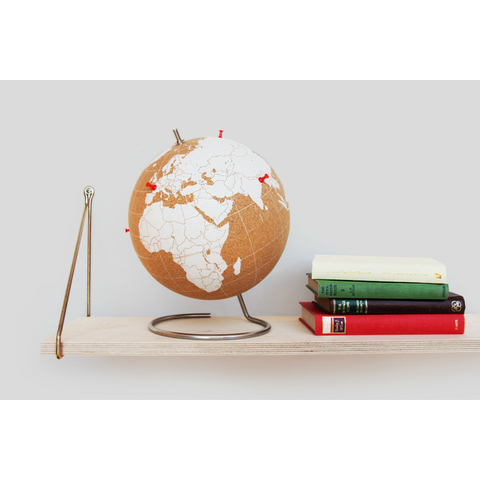 Глобус Cork Globe, белый, Ø25 см