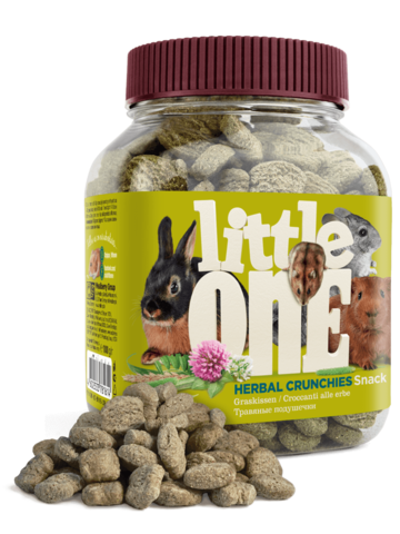 Little One лакомство для грызунов Травяные подушечки 100г