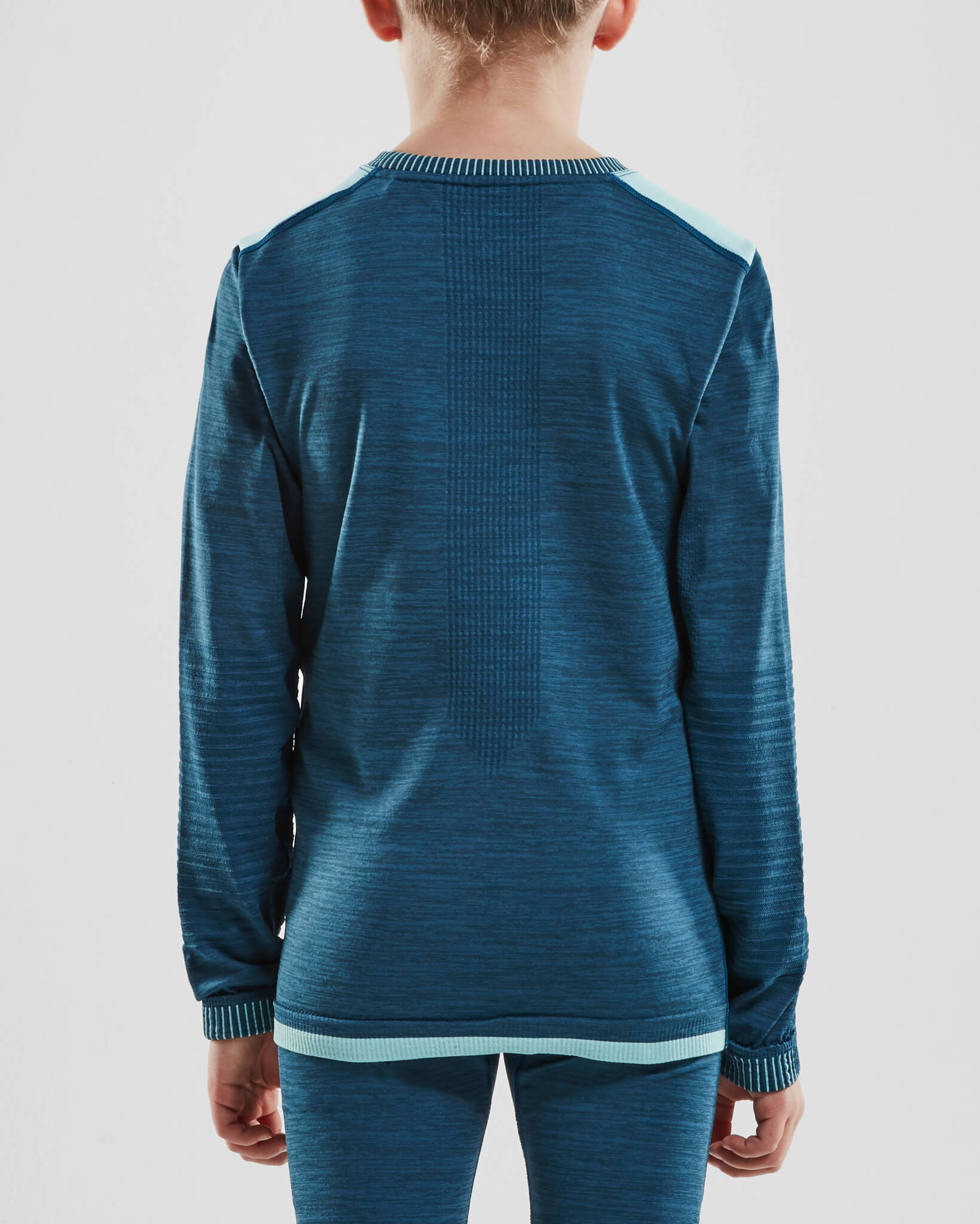 Craft Active Fuseknit Comfort терморубашка детская синяя - 3