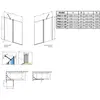 Radaway 10009100-01-01R NES PND II 100 Right хром