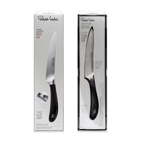 Нож кухонный универсальный 14 см ROBERT WELCH Signature knife арт. SIGSA2050V