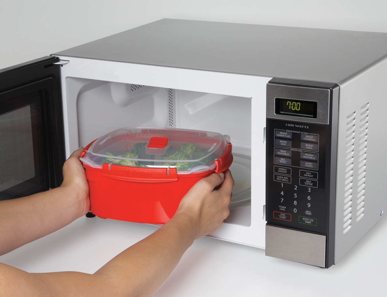 Контейнер-пароварка для СВЧ Sistema "Microwave" 3,2 л