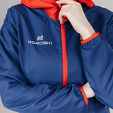 Беговая ветровка с капюшоном Nordski Run Patriot W женская