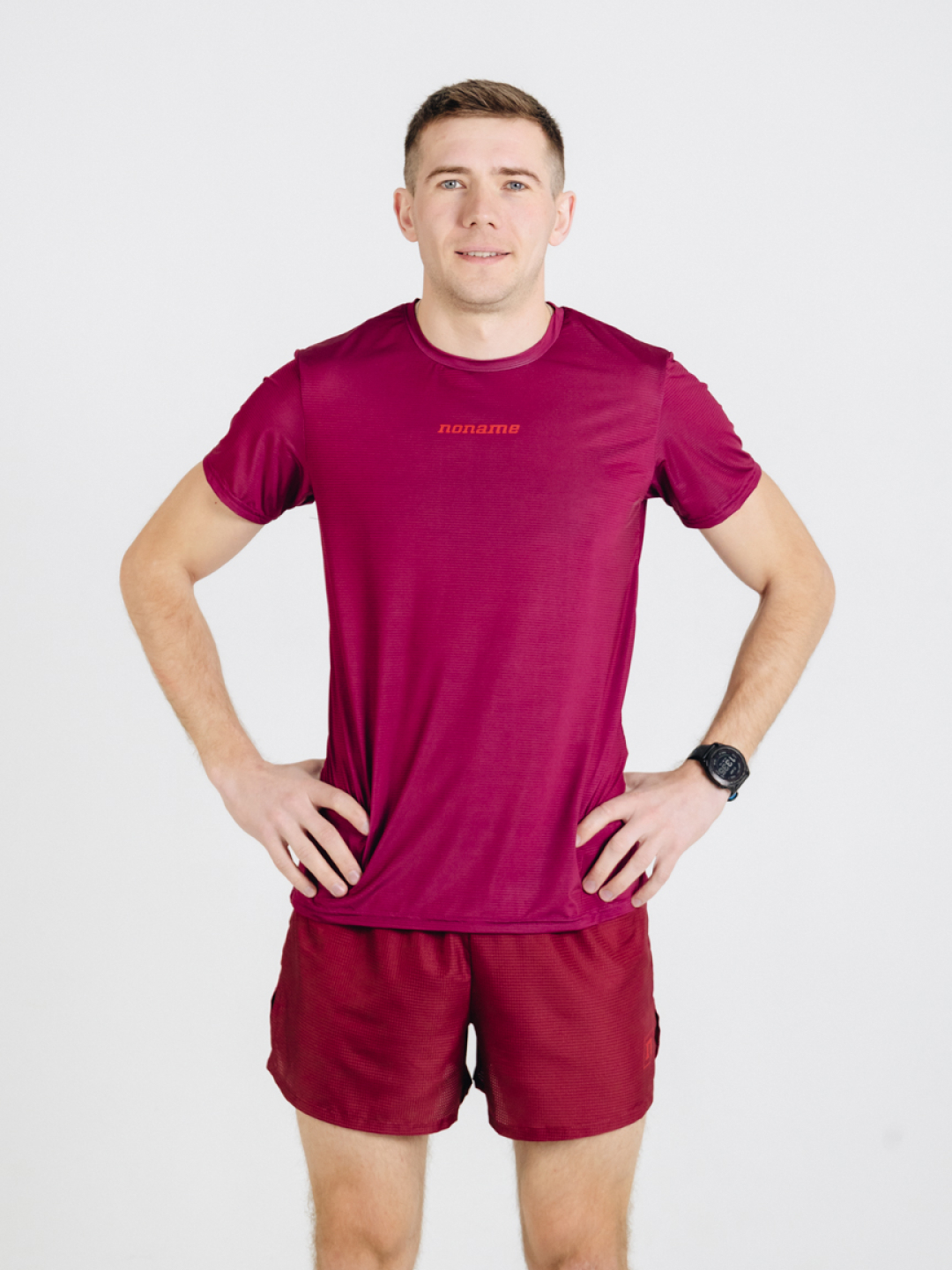 Спортивная тренировочная футболка Noname Miler T-Shirt SS 25 UX red