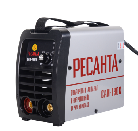 Сварочный аппарат инверторный Ресанта САИ 190К (компакт)
