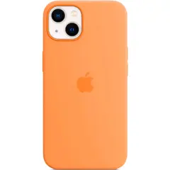 Силиконовый чехол с поддержкой MagSafe Apple Silicone Case для iPhone 13, Marigold (Весенняя мимоза)