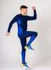 Мужской комплект спортивного термобелья Noname Arctos 22 navy-blue - 4
