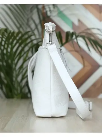 Сумка кожаная кросс-боди через плечо
