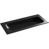 Ceramica Nova Grace CN7013MB Раковина накладная с отверстием под смеситель, 101x45.7, цвет: черный матовый