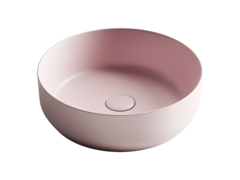 Ceramica Nova Element CN6022MP Умывальник чаша накладная круглая, 39x39, цвет: розовый фото