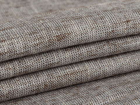 Ткань LINEN MAGIC MEL-C002(coffee)