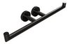 Bemeta Dark 104201070 Держатель туалетной бумаги, цвет: чёрный