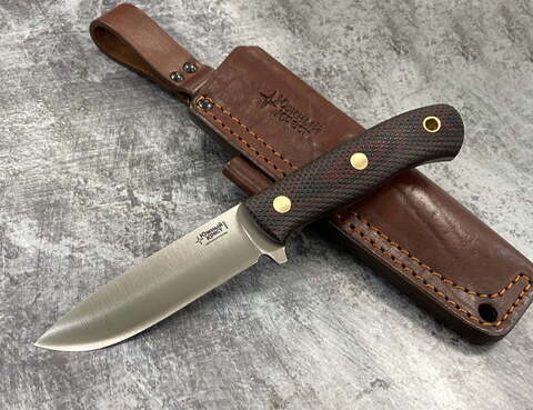 Нож Скаут L , N690, микарта, 237.0554 конвекс
