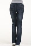 Джинсы для беременных (BOOT CUT) 03982 синий