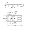 GROHE K400 31587SD0 Мойка кухонная с двумя чашами