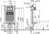 Ravak X01703 Монтажный блок G II/1120 для подвесного унитаза