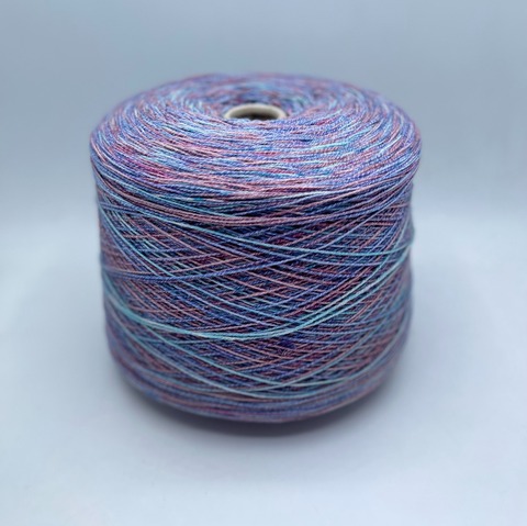 Бобинная пряжа (пр.Италия), art-Cervinia 400м/100гр.  45% Меринос 35% Хлопок 13%Полиамид 7%Эластан, цвет-Мультиколор арт.25022