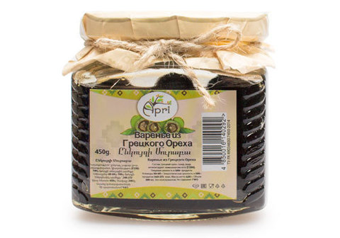 Варенье из грецкого ореха "Apri", 450г