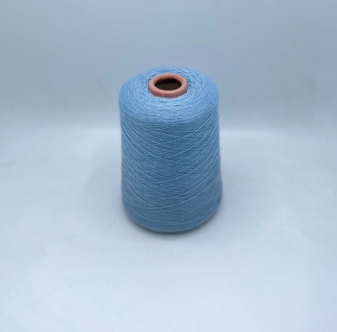 Zegna Baruffa (пр.Италия),art-Gold 2/48 2400м/100гр.70% Кашемир 30% Шелк , цвет-Голубой(152) арт.30285