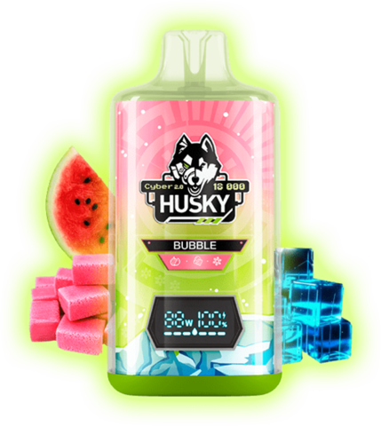 HUSKY CYBER 2.0 18000 Bubble - Арбузная жвачка