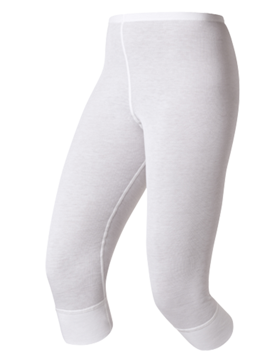 Odlo Warm женские терморейтузы 3/4 белые