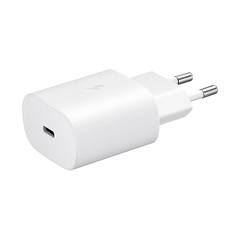 Сетевое зарядное устройство Samsung EP-TA800, USB-C + кабель Type-C, 25Вт, White (Белый)