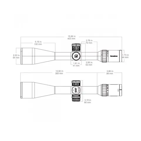 Vector Optics Continental X8 6-48x56 ED MIL TACTICAL (SCOL-TM52)