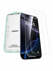 Защитное стекло UGREEN SP1142 (85931) Tempered Glass Screen Protector for iPhone 17 Air 6,5'' 2шт, прозрачный