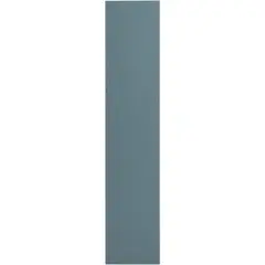 BelBagno KRAFT-1600-1A-SC-AO Шкаф подвесной с фрезер. ручк. с торца фасада с одной распашн. дверцей доводч.,с 2 пол-ми, универ.,330x300x1600, Голубой Мат. фото