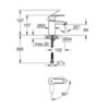 GROHE Eurostyle Cosmopolitan 2337320E Смеситель для раковины