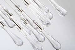 Подвесной светильник Pour 13A satin nickel