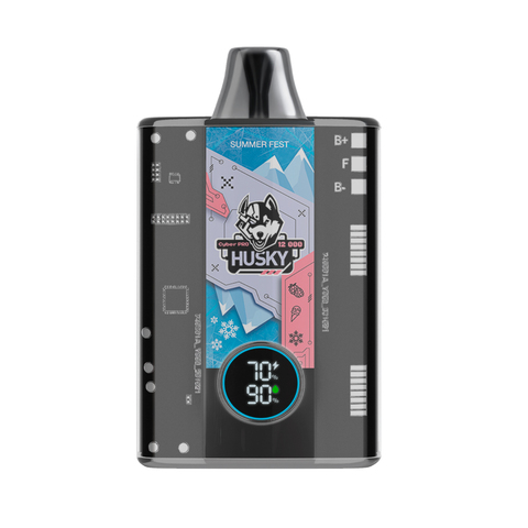 HUSKY CYBER PRO 12000 Малина Мороженое Лёд - Summer Fest