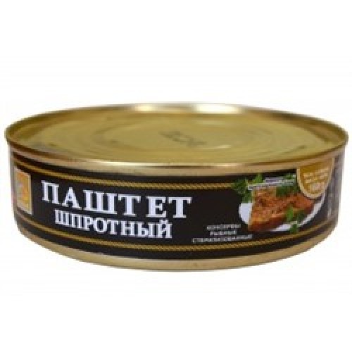 Шпротный паштет 160г. Кублей