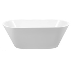BelBagno BB61-1700 Отдельностоящая акриловая ванна в комплекте со сливом-переливом, 170x75, цвет: белый фото