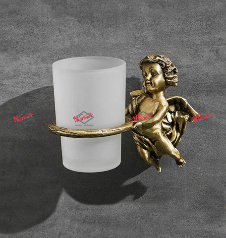 Стакан для принадлежностей в ванную Warmer Retro Bronze Line