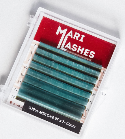 Ресницы MARILASHES/МИКС/MINI/O BLUE